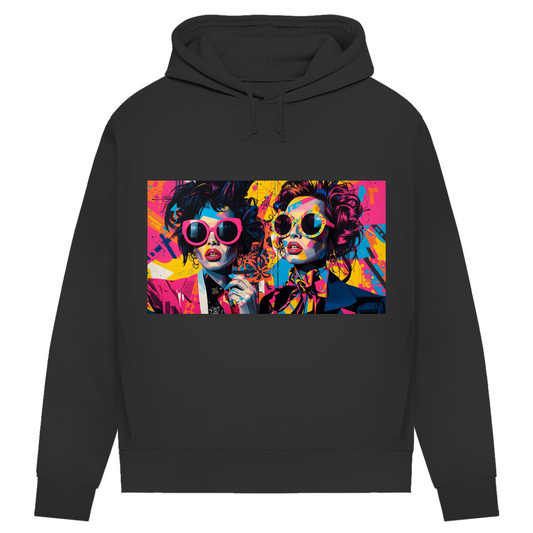 Damen Premium Bio Hoodie Sunglass