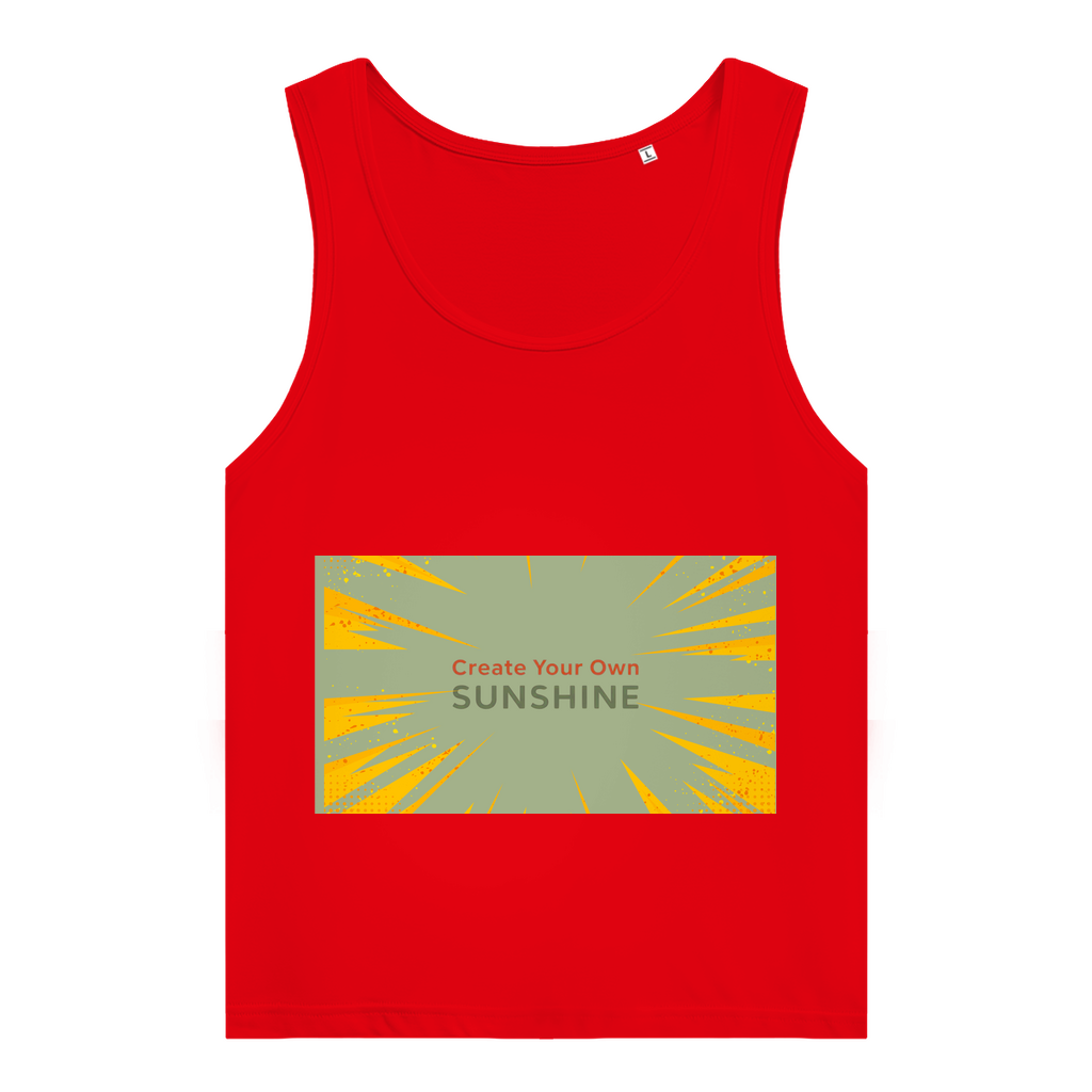 Damen Premium Organic Tank Top Sunshine