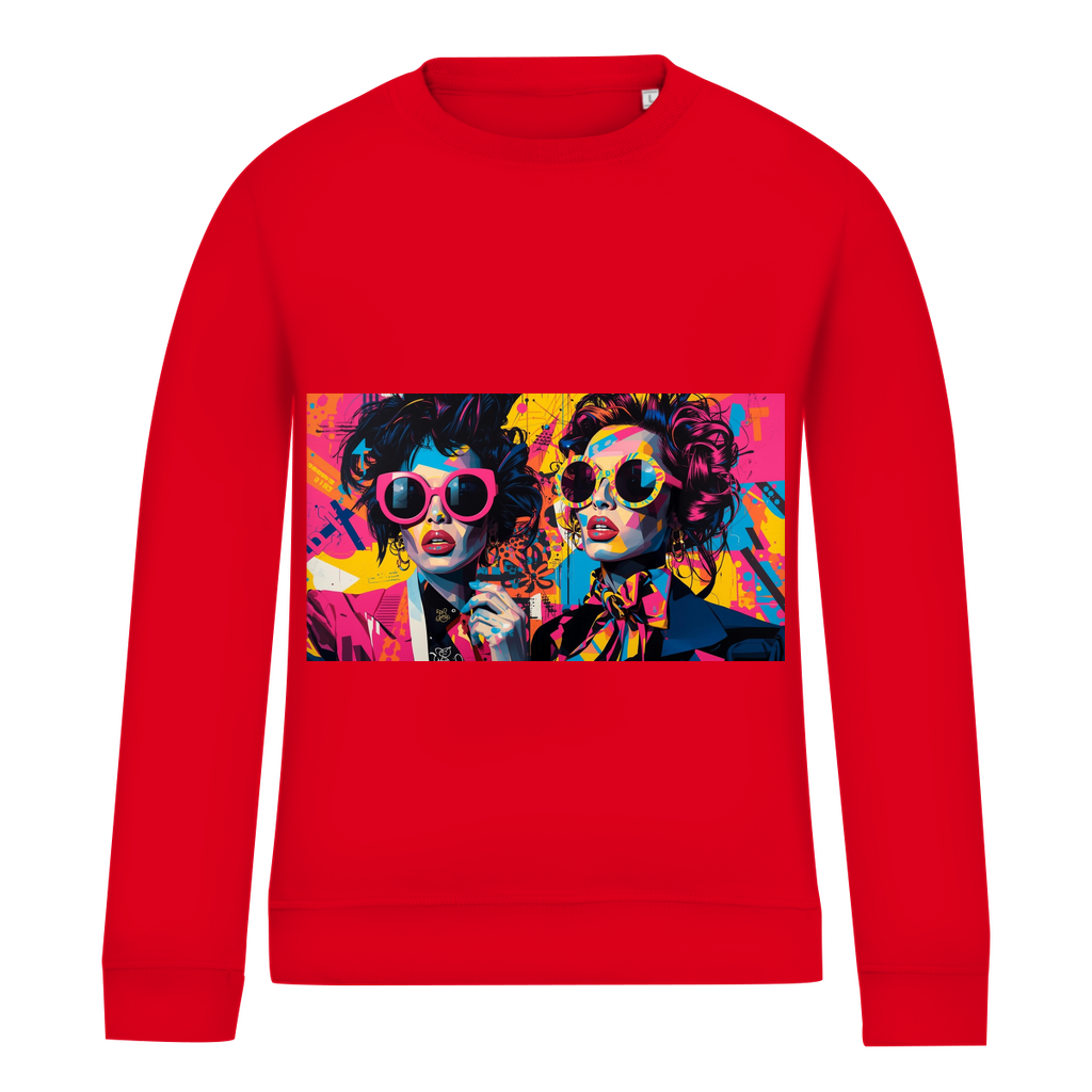 Damen Sweatshirt Sunglass
