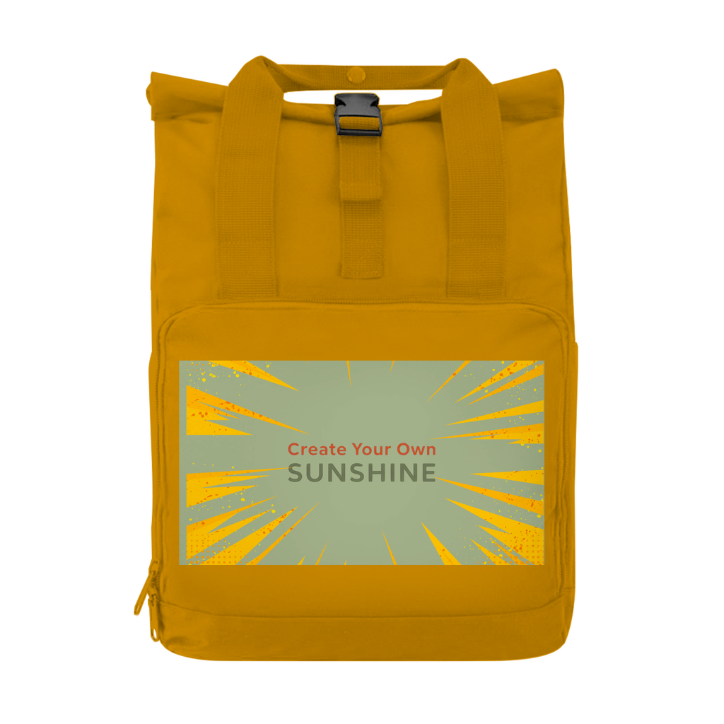 Rucksack mit Seitentasche Sunshine