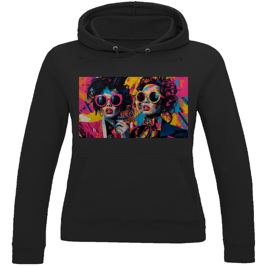 Damen Hoodie Sunglass