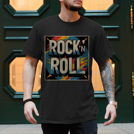 Herren T-Shirt Rock