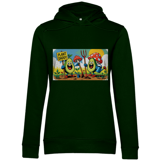 Damen Premium Bio Hoodie Gartenpappa