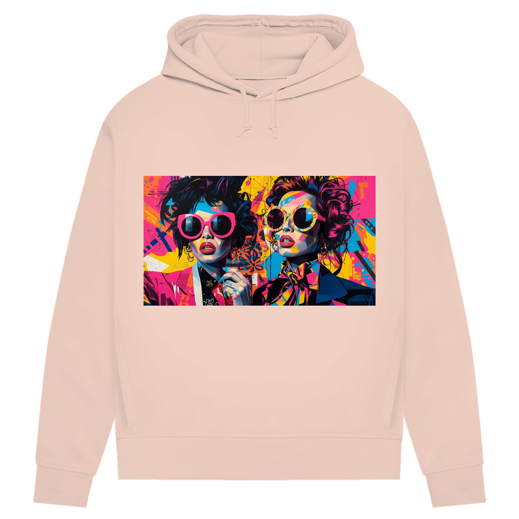 Damen Premium Bio Hoodie Sunglass
