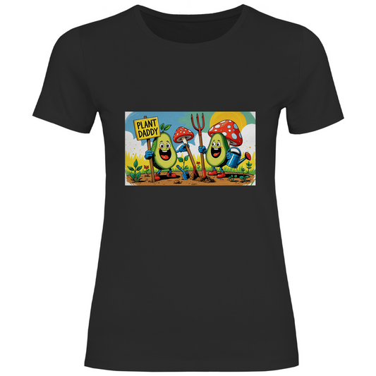 Damen T-Shirt Gartenpappa